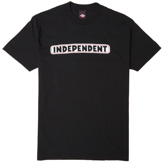 Independent Bar Logo T-Shirt - Black