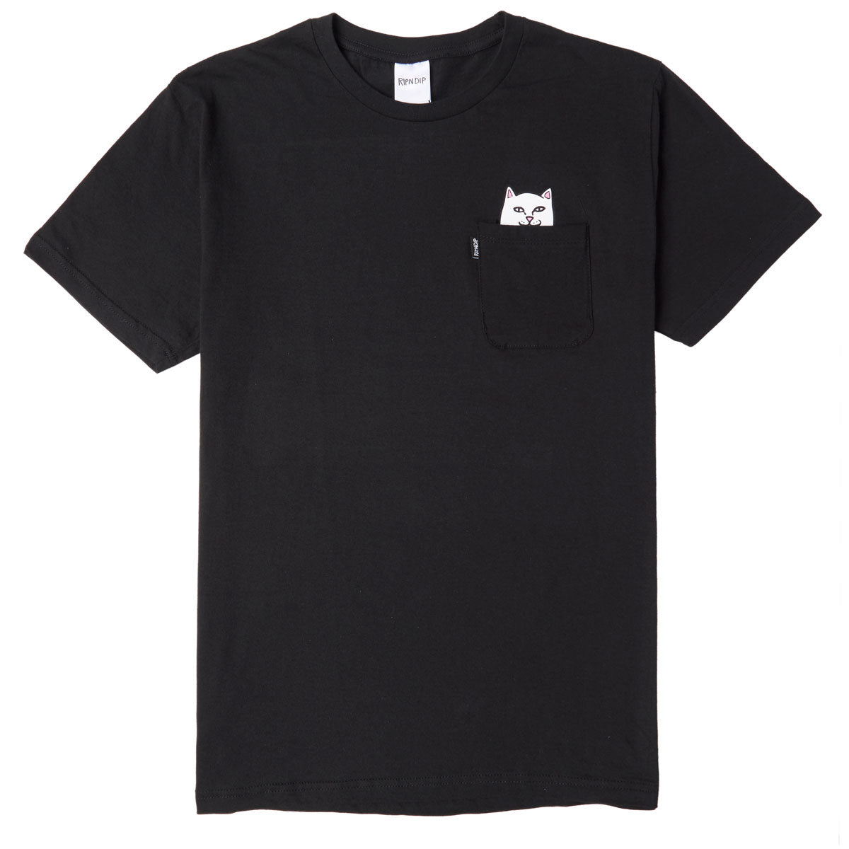 RIPNDIP Lord Nermal Pocket T-Shirt - Black
