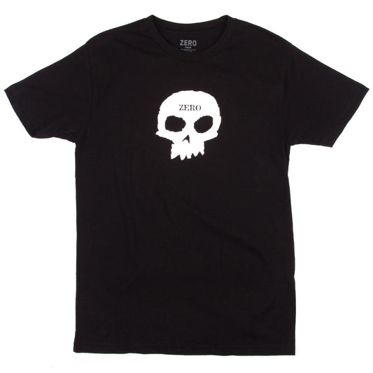 Zero Single Skull T-Shirt - Black