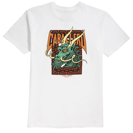 Powell-Peralta Cab Street Dragon T-Shirt - White